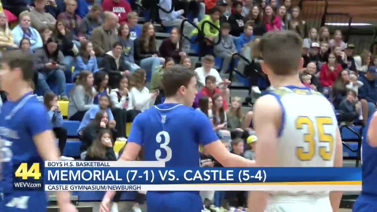 Castle boys rally from double digit deficit to knock off first place Memorial