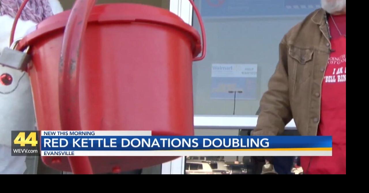 Salvation Army's Red Kettle donations being doubled Video