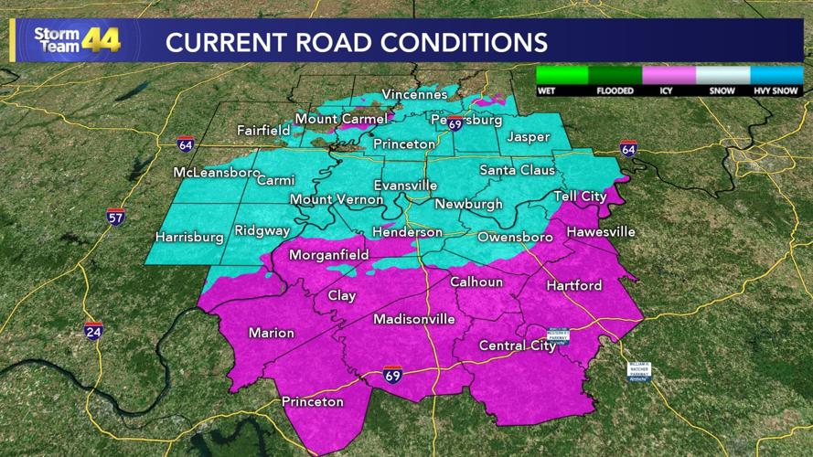 Ice looks to stick around days after winter storm's passage Weather