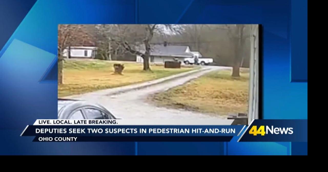 Ohio County Sheriff's Department searching for 2 men after hit and run