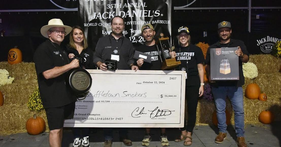 Jack Daniel's World Championship Invitational Barbecue Boonville BBQ team wins 'Jack Daniel’s World Championship Invitational