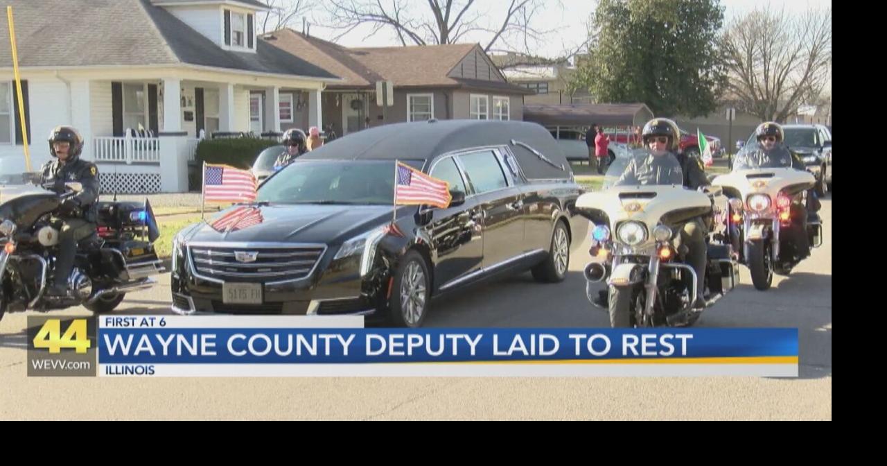 Funeral Service and Procession Held for Fallen Wayne County Deputy