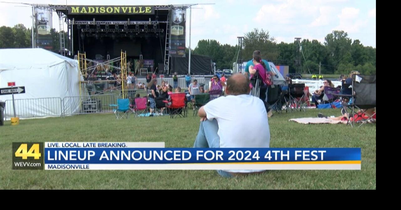 Lineup announced for Madisonville's 2024 4th Fest and Praise in