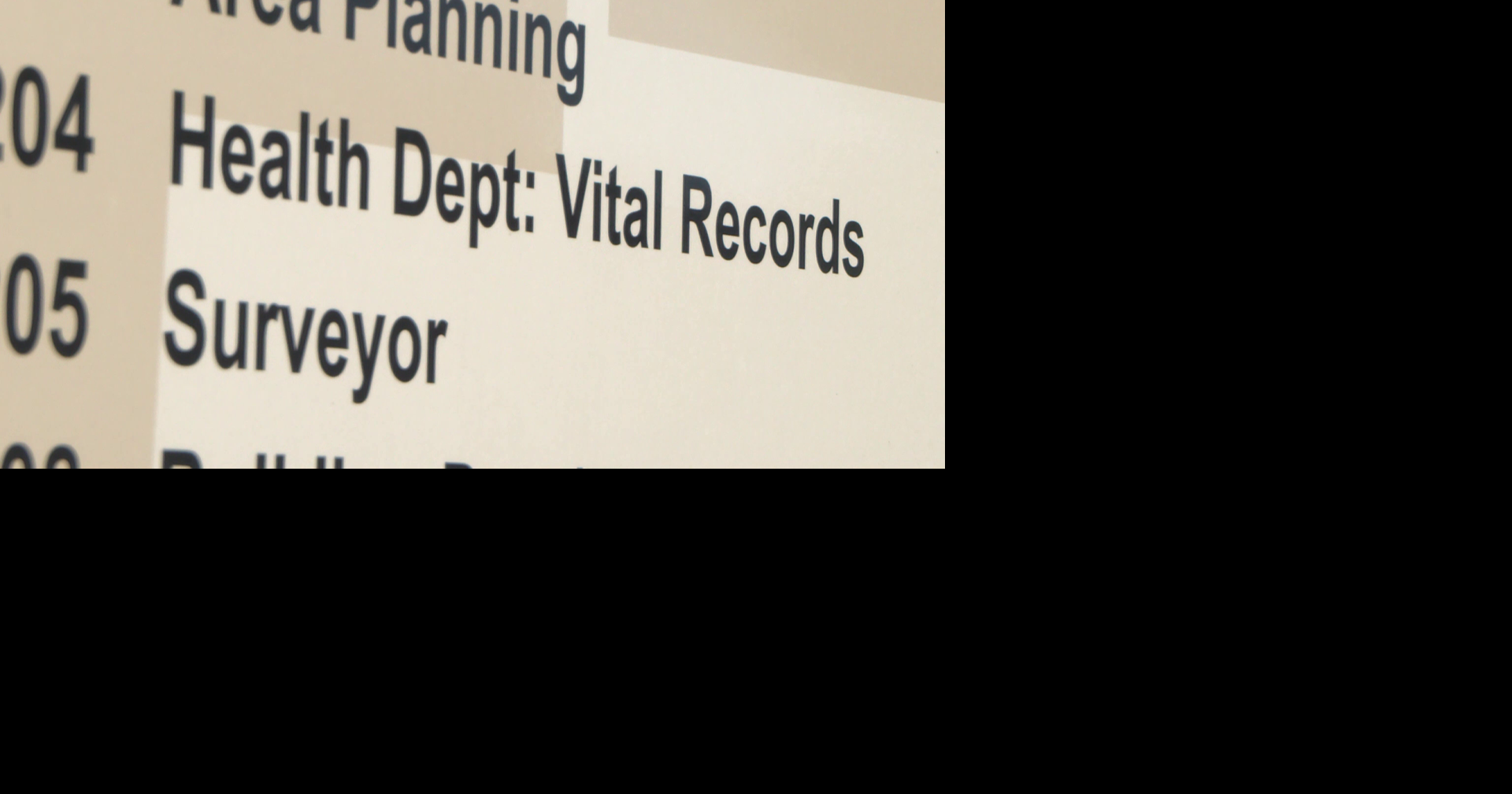 Coroner provides update after birth and death certificates stop being