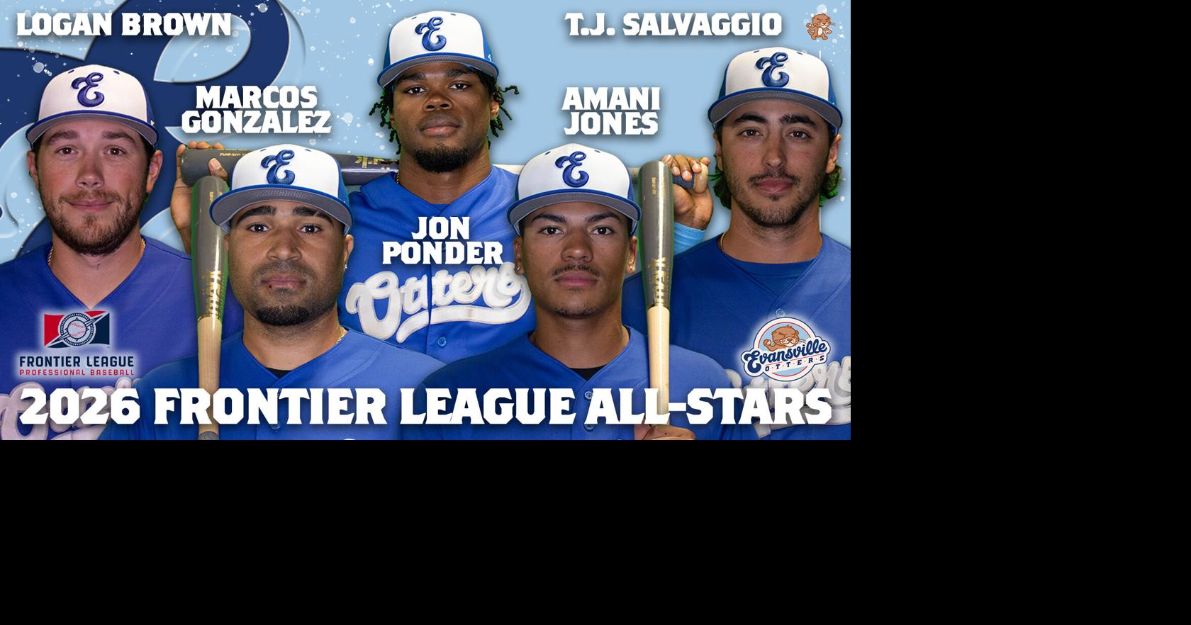 Evansville Otters sends record five players to Frontier League All-Star game