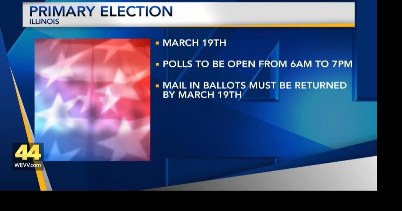 Illinois Primary Elections approaching Video