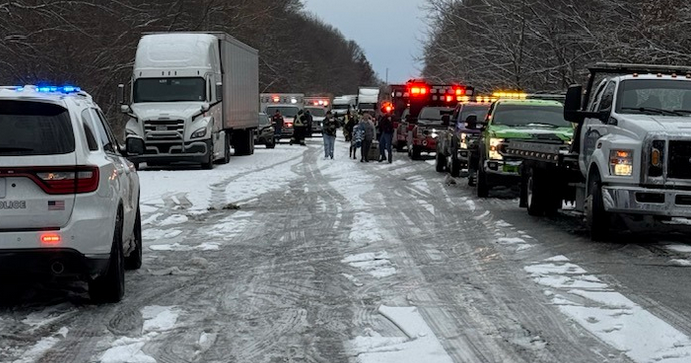 45 cars in crash: I-70 westbound re-open near Vigo County