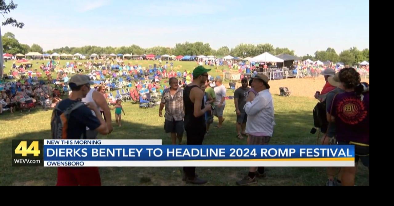 Lineup announced for ROMP Fest 2024, including headliner Dierks Bentley