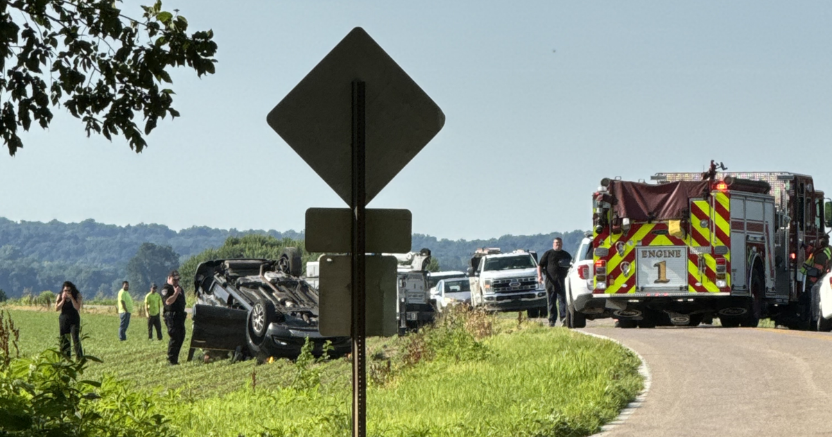 Car Overturns In Crash On Waterworks Road Indiana Wevv car-overturns-in-crash-on-waterworks-road-indiana-wevv