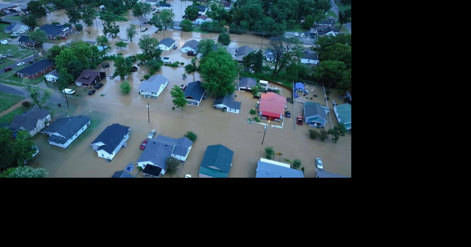 Storms cause damages across the region, major flooding Kentucky