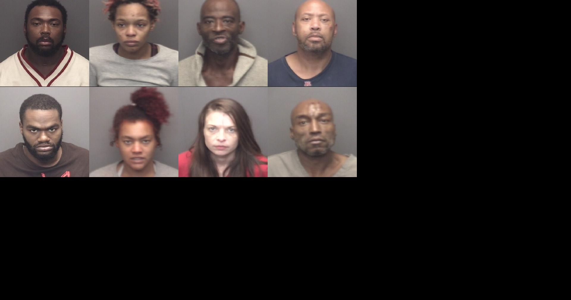 Eight arrested after drug raid at home on Margybeth Avenue in