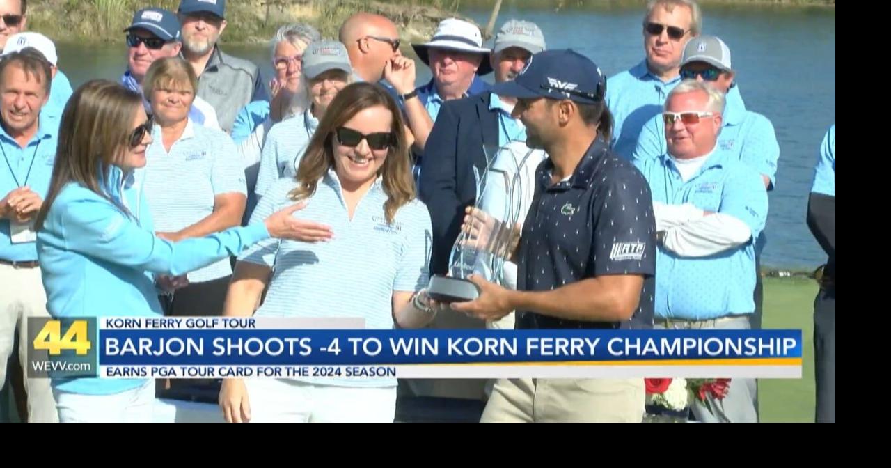 Barjon soars over competition to win Korn Ferry Championship | Video ...