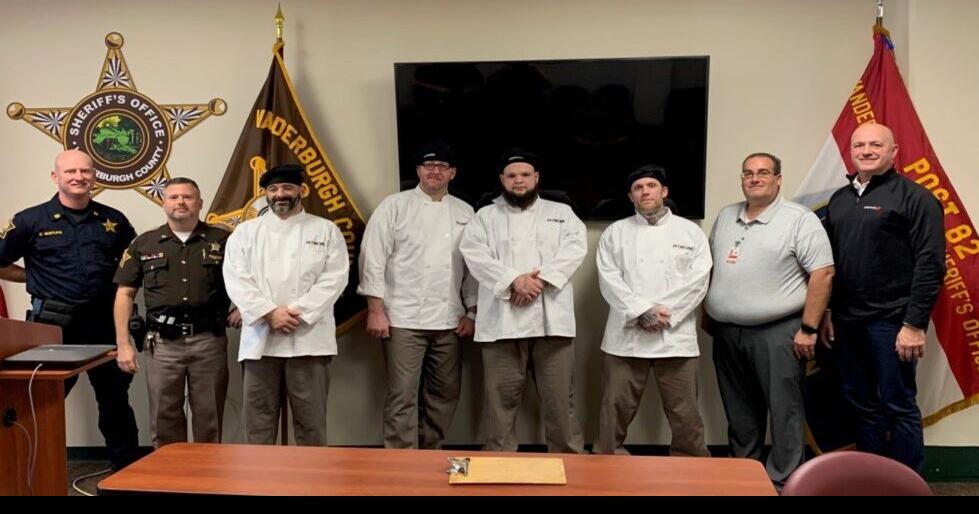 Vanderburgh County Jail inmates graduate from culinary program
