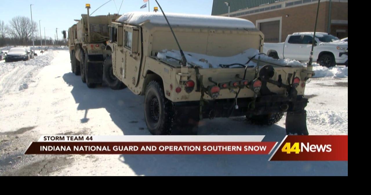 Indiana National Guard and Operation Southern Snow
