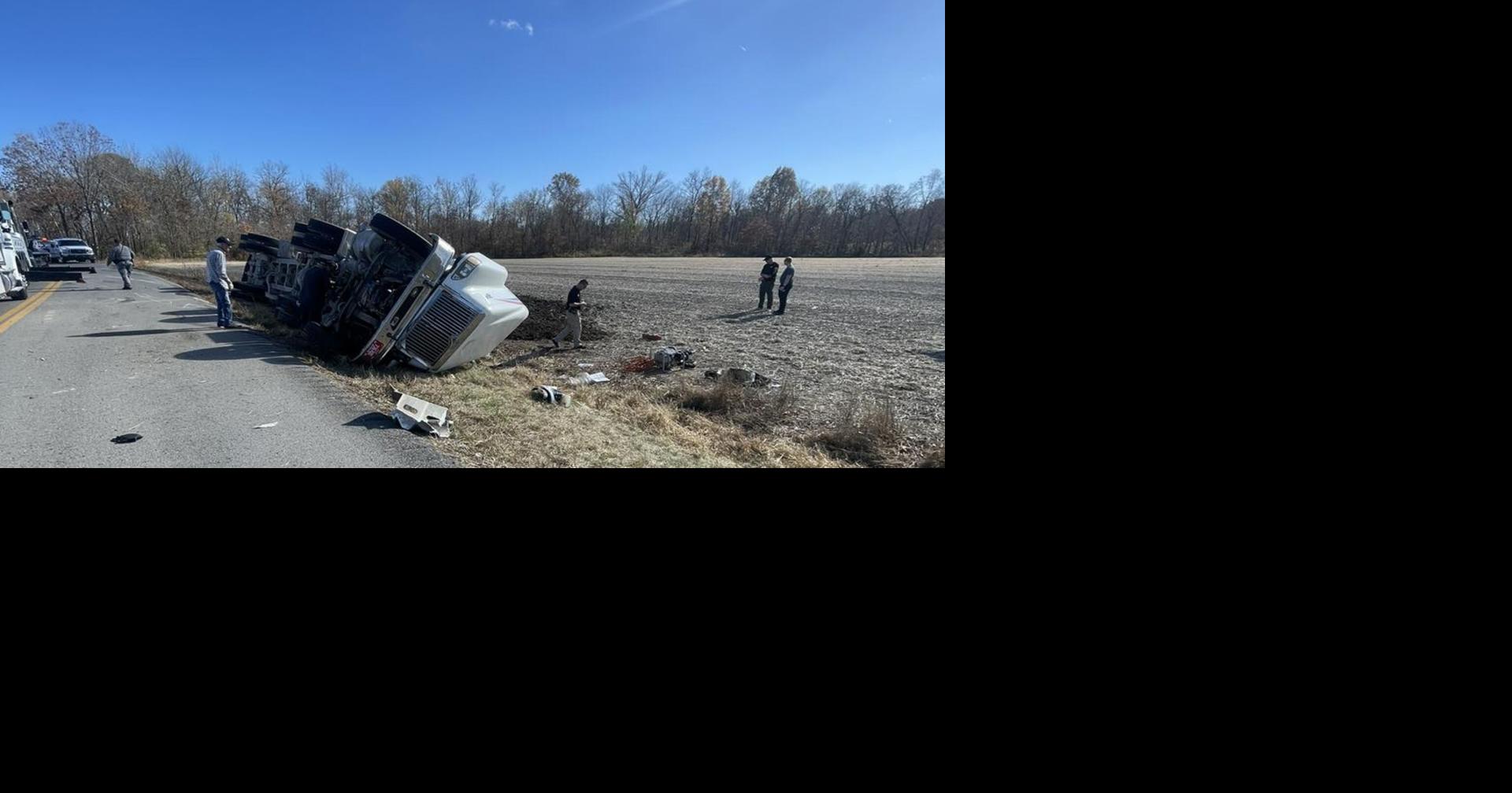 Driver dies in Muhlenberg County semi crash Kentucky