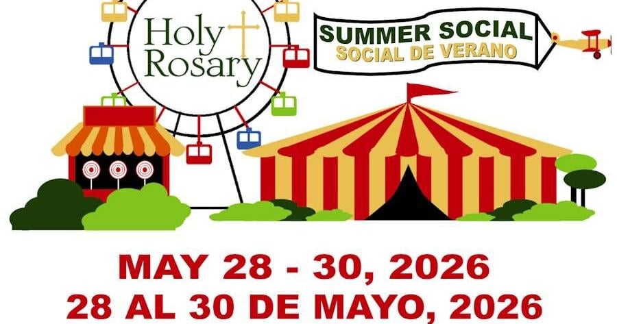 Holy Rosary Summer Social returns today