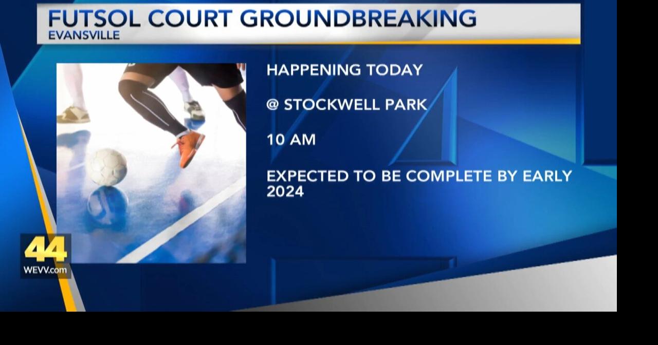 Evansville officials breaking ground on new futsol court Video