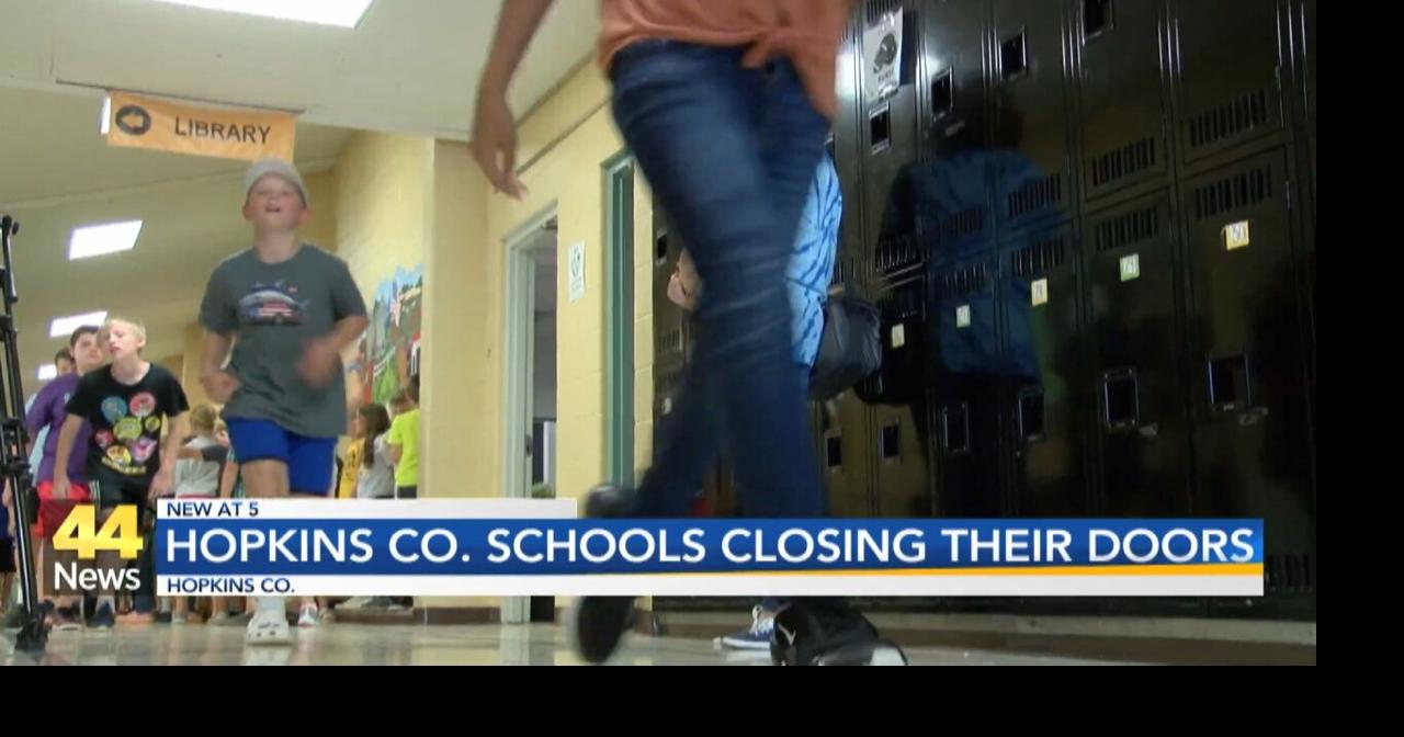 Pair of Hopkins County elementary schools closing their doors