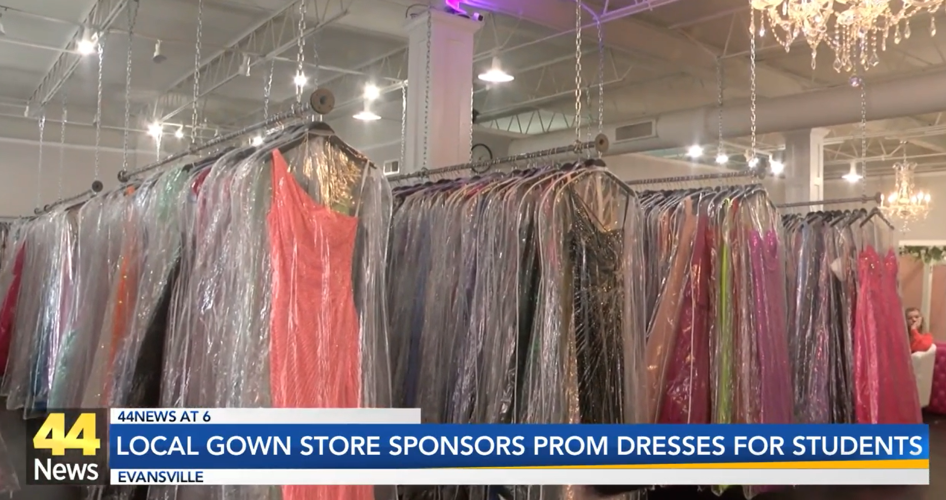 Evansville gown store helping sponsor prom dresses for students that cannot afford them | News | wevv.com Evansville gown store helping sponsor prom dresses for students that cannot afford them | News | wevv.com