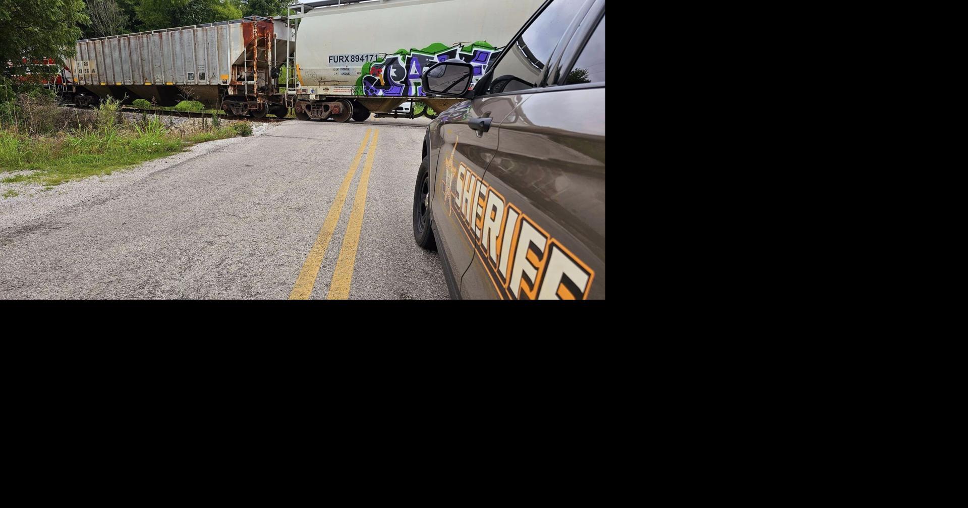 Vehicle hit by train in Spencer County Indiana