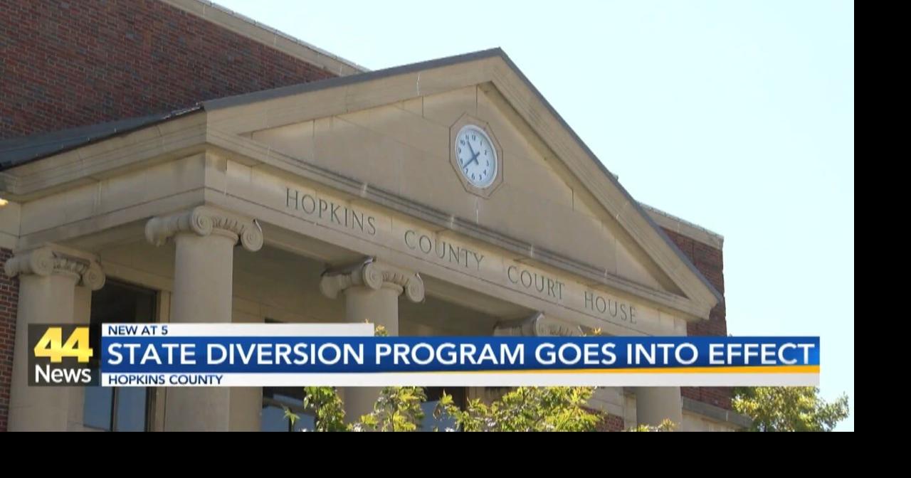 New state diversion program now in effect in Hopkins County | News |  wevv.com