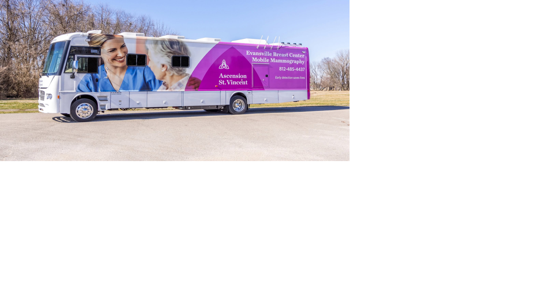 Ascension St. Vincent Mobile Mammography Unit offering four public screenings this month