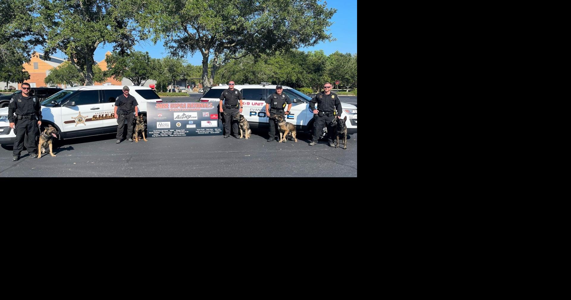 Evansville Police Department K9 teams participate in national