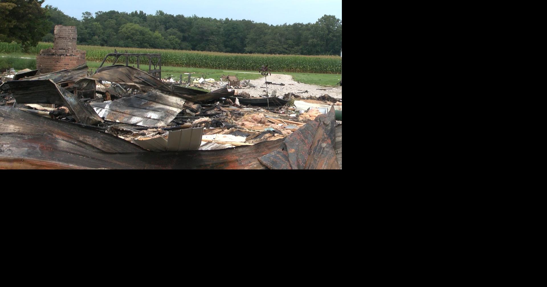 Explosion destroys house in Allendale, killing man and hospitalizing