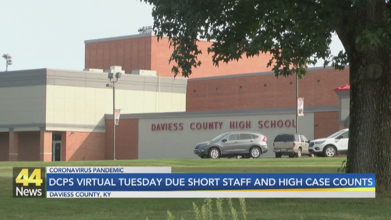 Daviess County, Ky. Public Schools Virtual Tuesday Due To High Covid-19  Cases, Short Staff | Kentucky | wevv.com