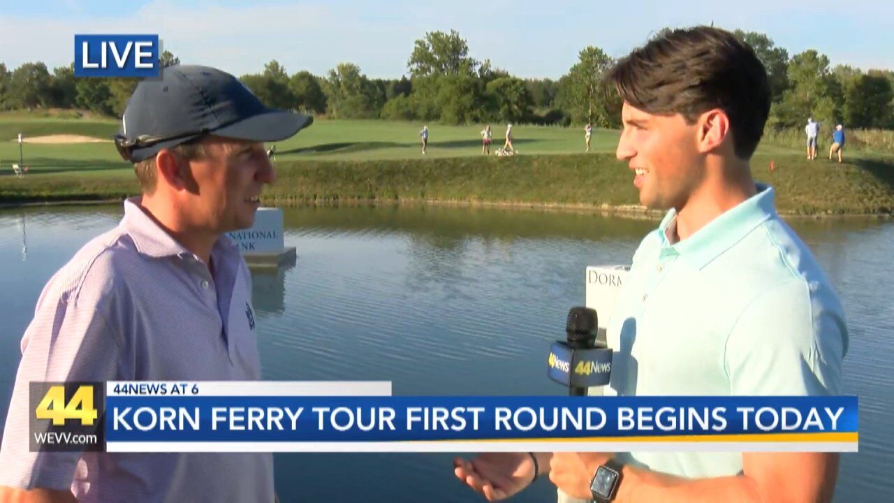 Interview with Korn Ferry Golfer Paul Haley after round one Video wevv