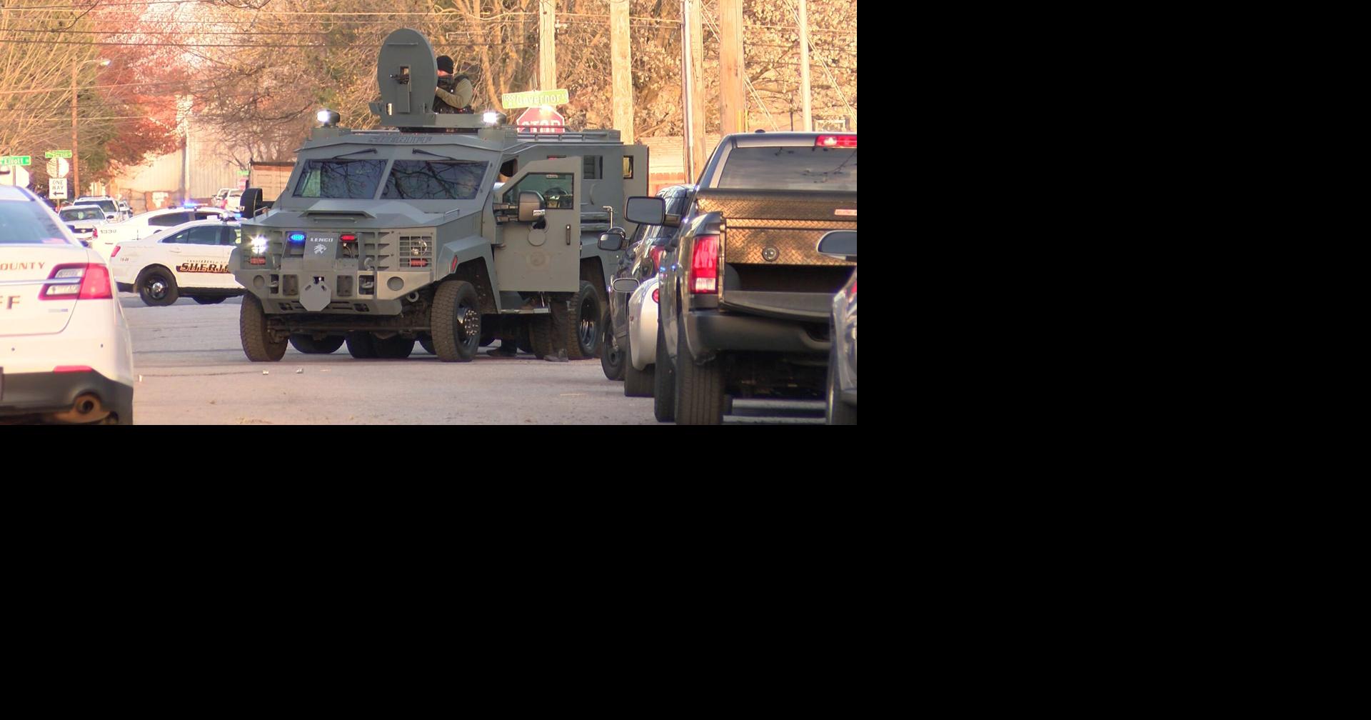 Authorities hold news conference following Evansville standoff that