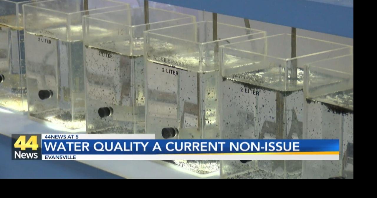 Evansville Water and Sewer Utility continuing to monitor water quality
