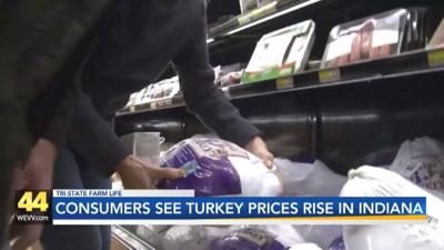 Consumers see turkey prices rise in Indiana this Thanksgiving