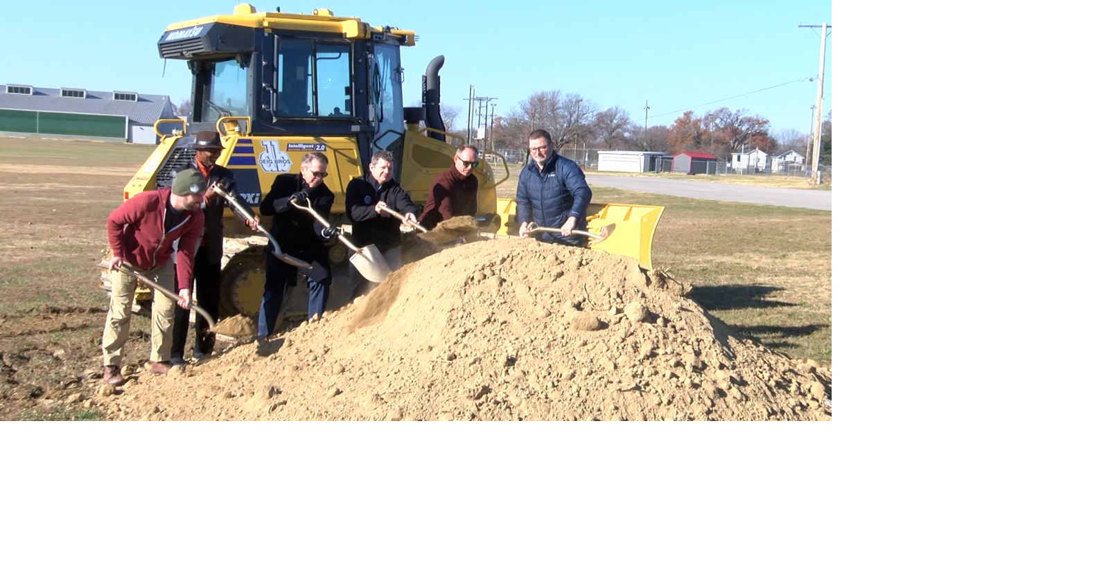 Wesselman Park Groundbreaking of Connecting Roads & Main Entrance