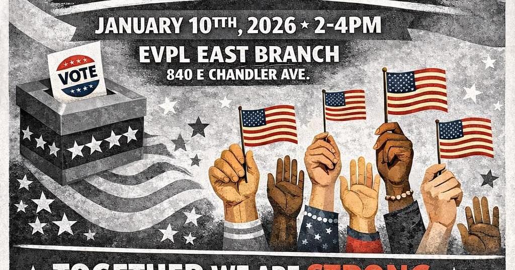 Voter registration event held today in Evansville