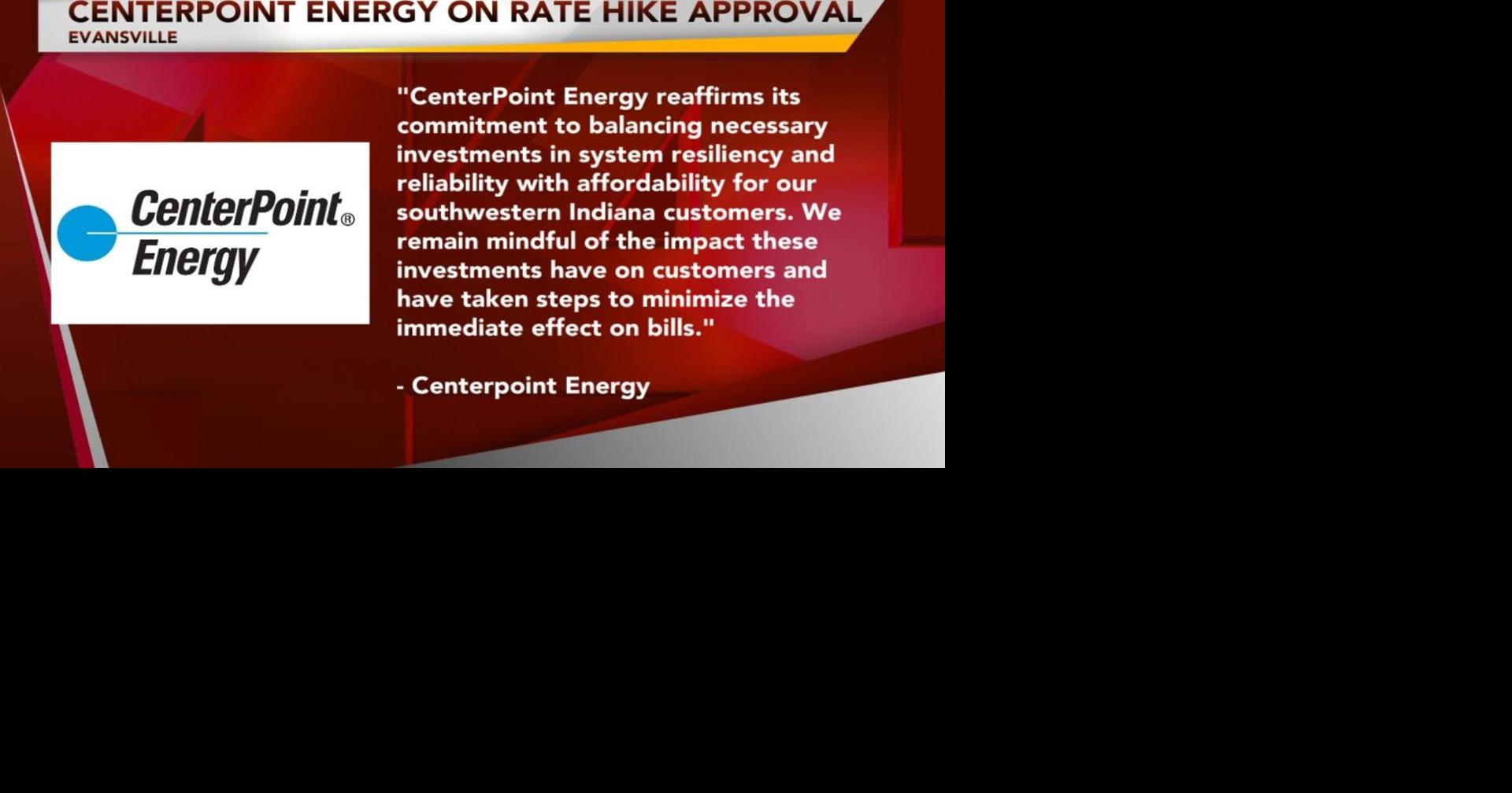 CenterPoint's rate increase will come in phases, says Senior Vice President for External Affairs