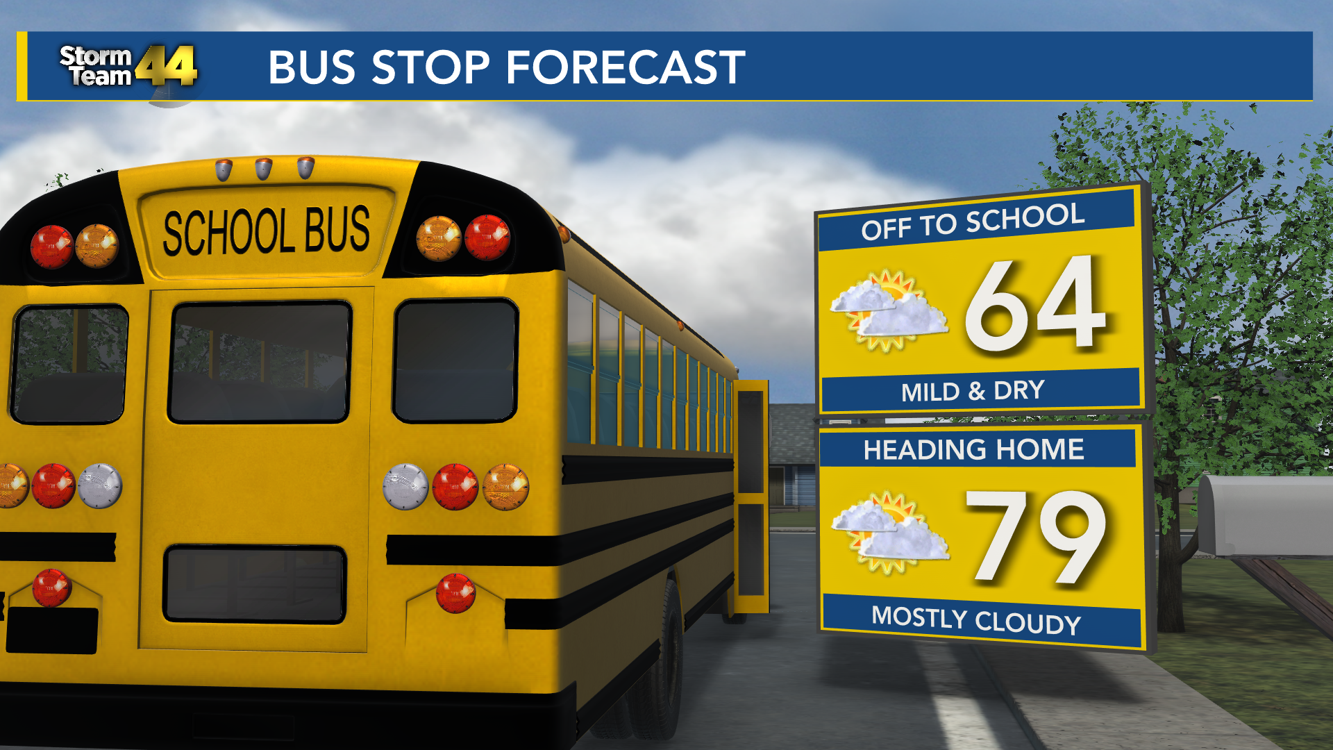 Quiet skies and comfortable temperatures Wednesday; rain returns late