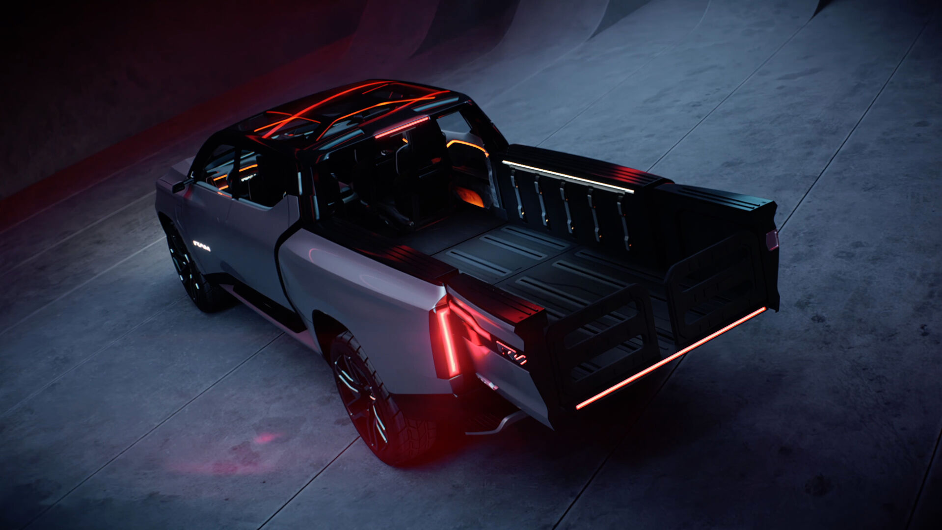 Ram unveils electric pickup truck concept with three rows of seats