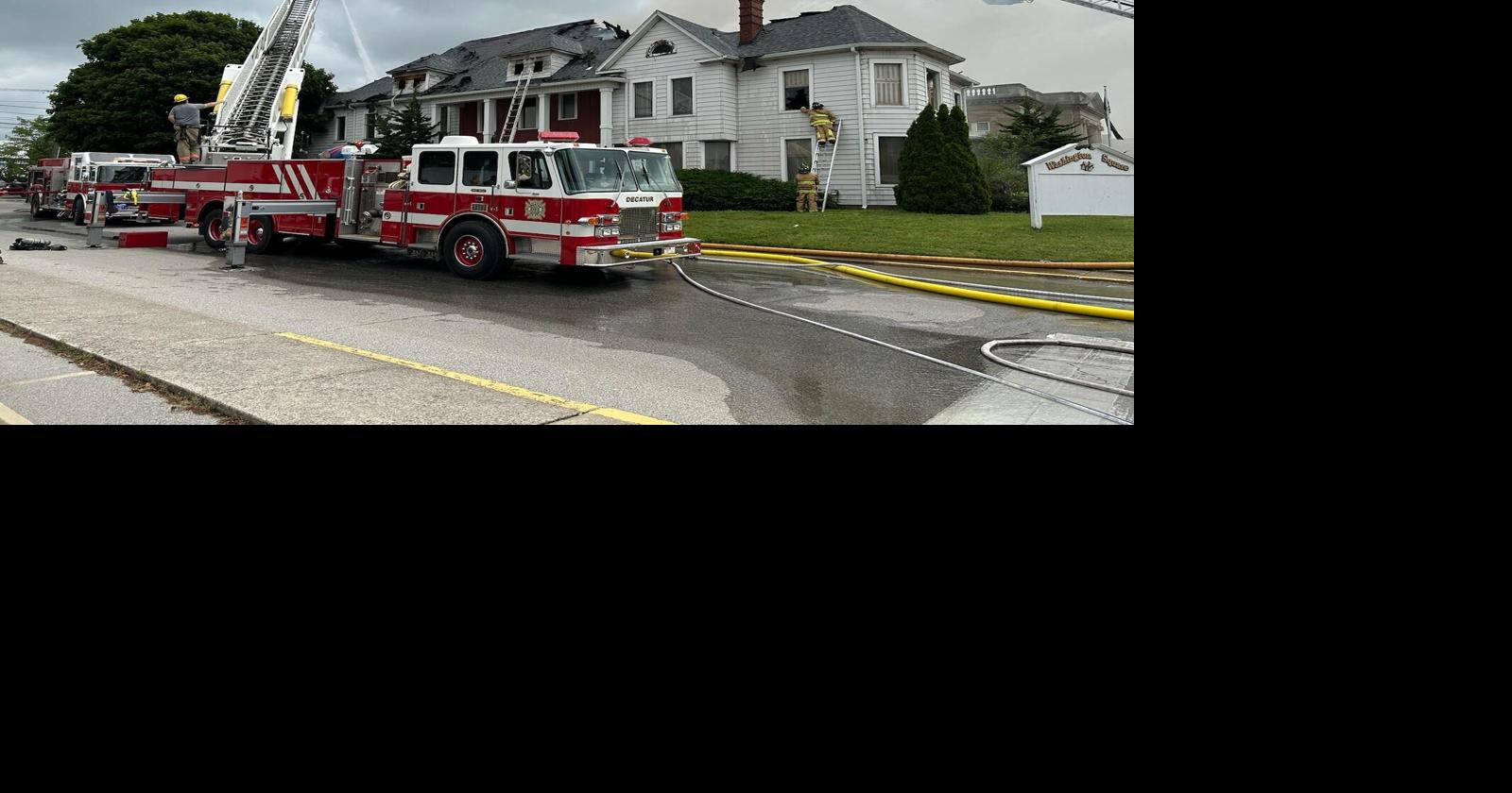 Firefighters battle blaze in downtown Bluffton News