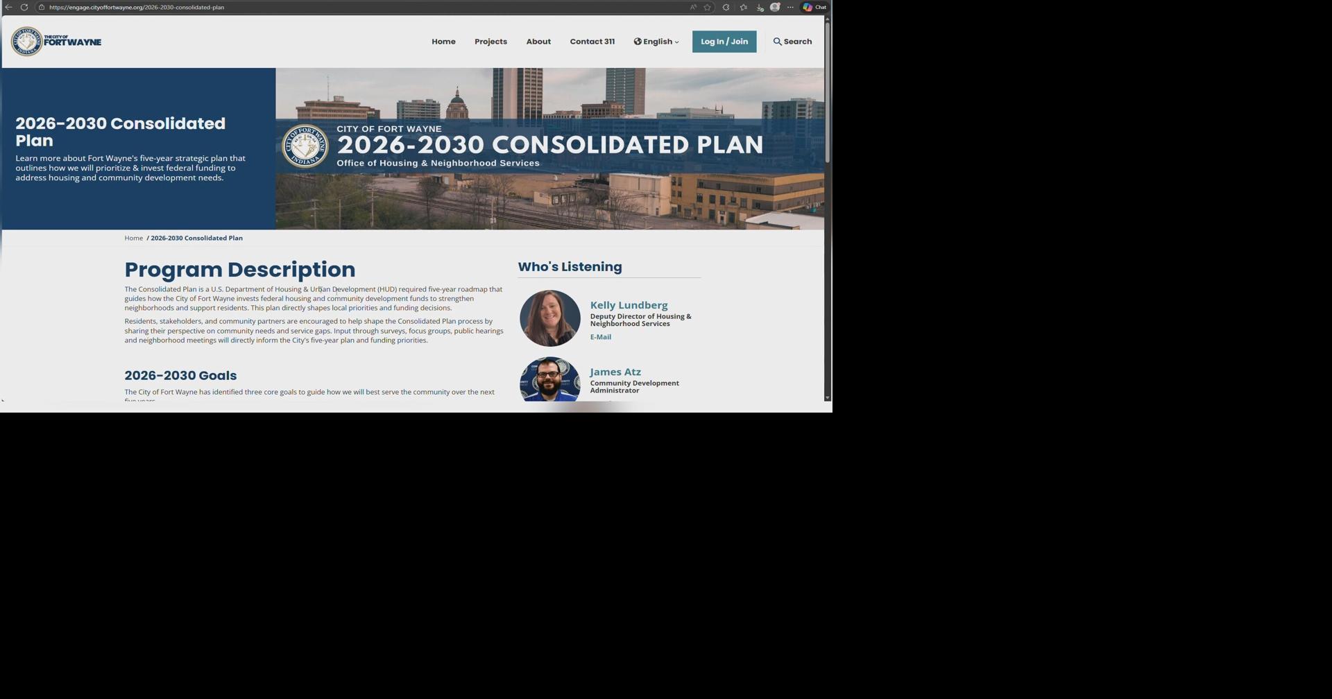 Fort Wayne seeks community input for 2026-2030 housing plan