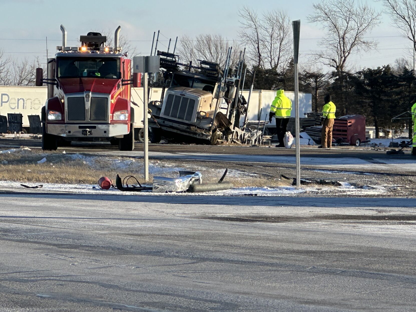 Woman Critically Injured In Semi-trailer Crash That Closed Lanes On U.S ...