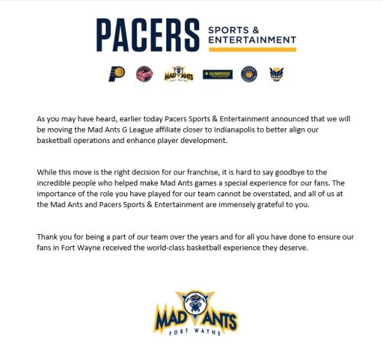 Featured Articles - Fort Wayne Mad Ants