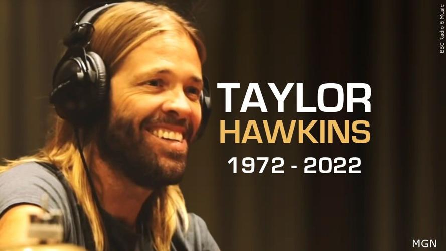 Taylor Hawkins, Musician and drummer with The Foo Fighters. 1972 - 2022 MGN