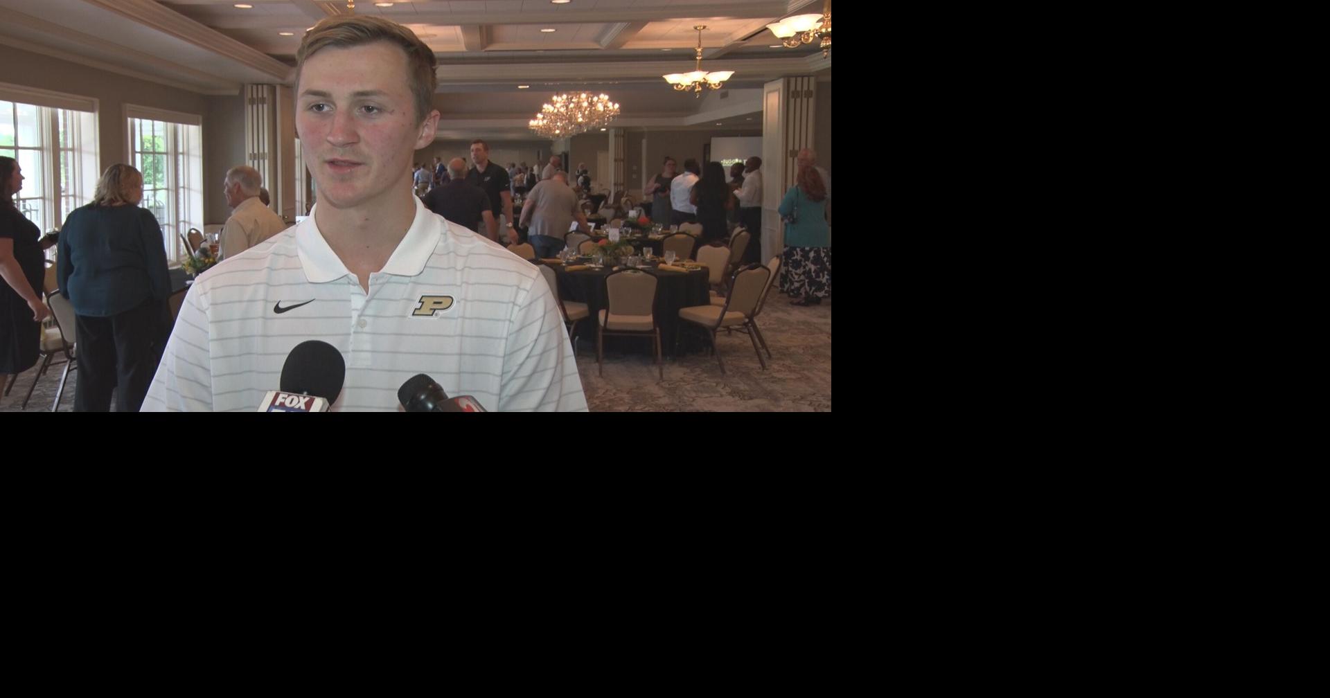 Purdue guard Fletcher Loyer talks about Big Ten preparation College