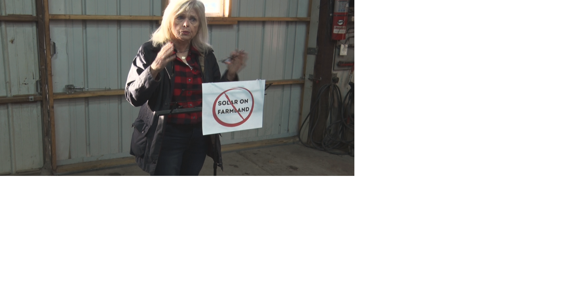 Sen. Brown meets with farmers on push to limit industrial solar on Indiana farmland