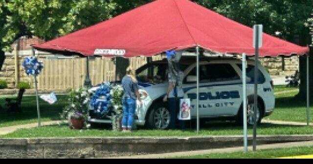 Memorial set up for fallen Tell City Police Department officer | News