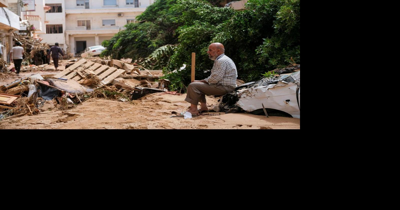 Libyan city closed as search for 10,100 missing after flood on; 11,300 dead