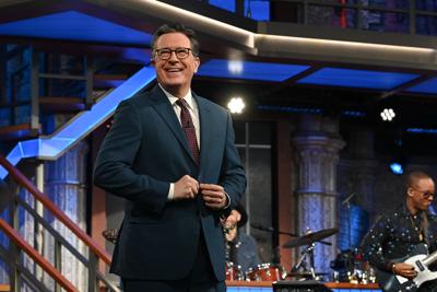 Stephen Colbert shares a photo of his writers on 'Late Show' in solidarity  as WGA officially calls strike | Entertainment | wfft.com