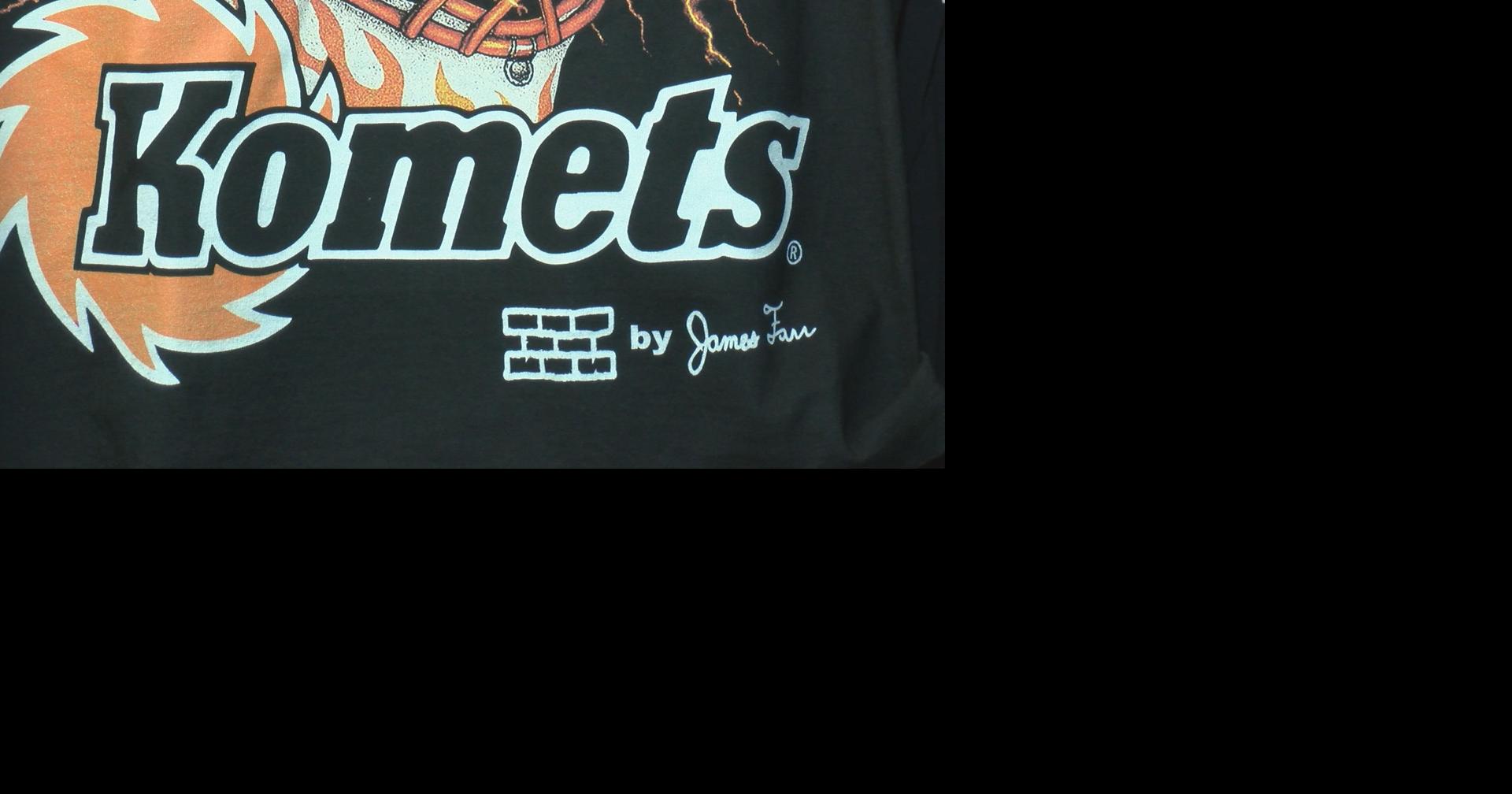 Local designer partners with Komets to create new merchandise