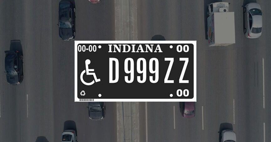 Indiana BMV to offer disability blackout plates as original sales pass 100,000